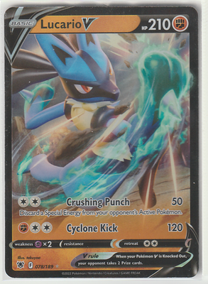 Lucario V 078/189 Astral Radiance
