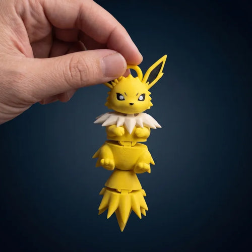 Articulated Electric Fox – 3D-Printed Desk Companion