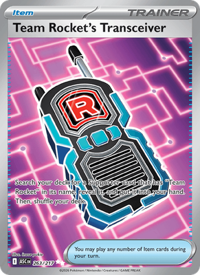 Team Rocket's Transceiver 263 UR - Ascended Heroes