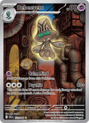 Beheeyem 121 IR - Black Bolt