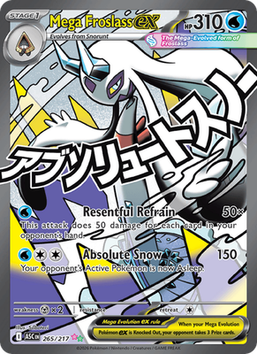 Mega Froslass ex 265 UR - Ascended Heroes