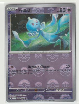 Frillish 044/086 Poké Ball Holo - White Flare