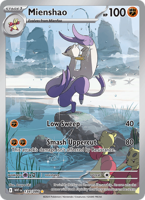 Mienshao 134/086 IR - White Flare