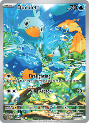 Ducklett 109/086 IR - White Flare