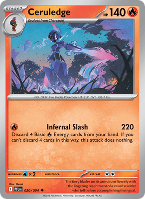 Phantasmal Flames - Holo / Reverse