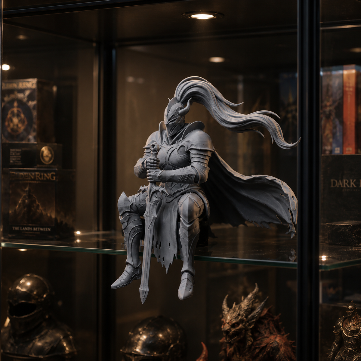 Sitting Igris Blood-Red Commander